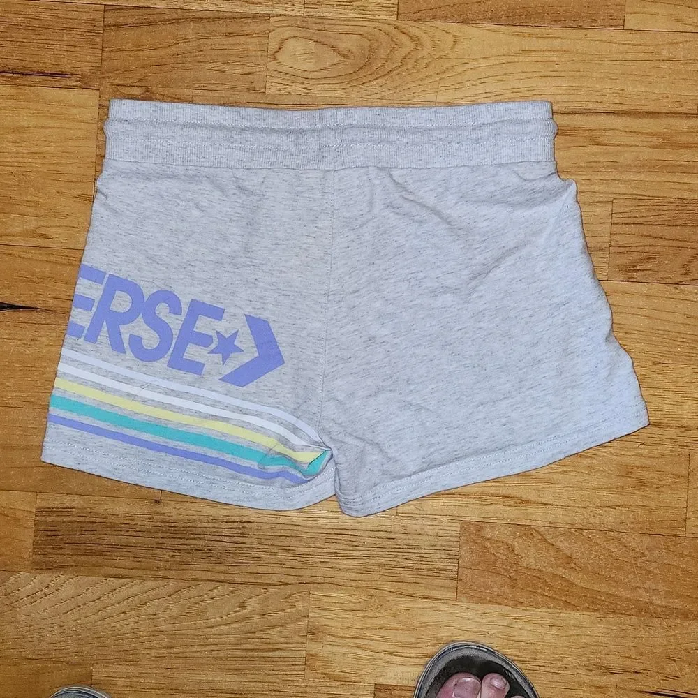 Converse Gray Girls Shorts Size XL
